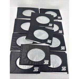 LOT OF 11 Vintage Walmart Spectra 35 Photo Albums Made In USA Mini 4x6 Black